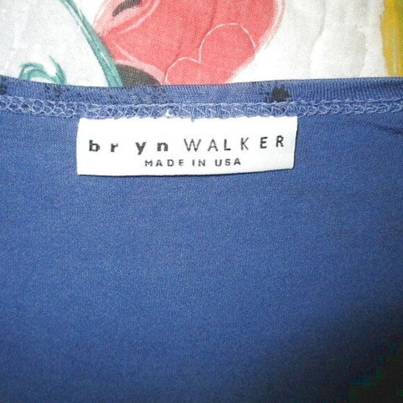 Bryn Walker Maya Dress Size L Pockets Stretch Short Sleeves Lagenlook Artsy Boho - Picture 6 of 12